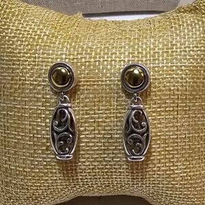 Brighton Mixed Metals Dangle Earrings